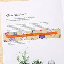 8pcs Reading Ruler, Dyslexia Guidedreading Strip, Colorful Highlightingreading Rule, Tracking Rule To Guidebeginners/Students To Readindependently - A - View 4