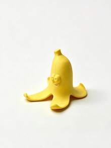 1pc Cute Banana Peel Phone Stand, Funny Cartoon Banana Peel Phone Holder, Portable Desktop Phone Holder, Creative Desktop Decor Small Gift - Banana Peel - View 7