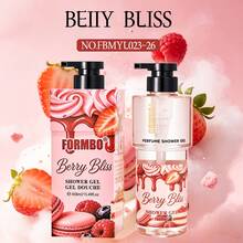 Berry Bliss Perfumed Body Wash, Fruity Berry Fragrance, Whitening Moisturizing Brightening Skin, 458ml, Ready To Ship - 458ml/15.49fl.oz - View 13