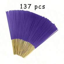 Mysterious Lavender Incense Sticks, New Fragrance, Use During Reading, Meditation, Tea Tasting, Soft Aroma, Calm Emotions, Enhance Atmosphere, Suitable For Outdoor Activities - Lavender - View 8