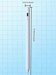 High Precision Sensitivity Capacitive Stylus Pen, Comes With 2 Replaceable Tips + Data Cable, USB Rechargeable Battery, Compatible With IOS, Android, Tablets And Other Electronic Devices - Perfect Holiday Gift - Multicolor - View 8