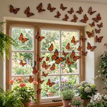 60pcs 3D Butterfly Decorative Stickers For Home And Party Decor - Butterfly - View 5