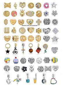 30/32/62pcs Women's Metal Charm Fashion Gold And Silver Accessory Set - Multicolor - View 2