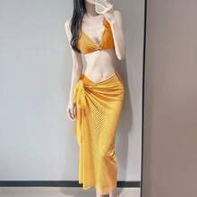 Swim Gear Sets - Yellow - 125530 (Three-piece Set) (High-end) - View 10