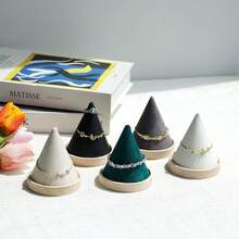 Conical Jewelry Holder For Bracelets, Watches, Rings, Round Cone Jewelry Display Stand Counter Prop For Women Storage Organizer Travel Essentials Back To School - Multicolor - View 7