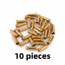 Bicycle Cable End Caps Brake Cable Derailleur Shift Cable Connector Caps Steering Cable Connector Caps, Mountain Bike Accessories Brake Cable End Caps Bicycle Brake Converter Aluminum Alloy Inner Cable Clamp Bicycle Parts Derailleur Converter Cable End Caps - A - View 11