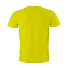 Spiro Mens Impact Aircool T-Shirt - Fluorescent Yellow - View 2