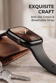 Smartwatch REMAX WATCH28, Mendukung NFC, Panggilan Bluetooth Tanpa Menyentuh Ponsel, Pelacakan Tidur dan Pemantauan Kesehatan, Cocok untuk Perjalanan dan Pekerjaan Kantor - Hitam Mengkilap - View 2