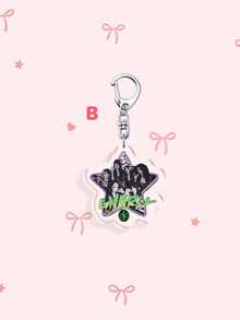 1 Stück/7 Stücke Acryl Cartoon Schlüsselanhänger KATSEYE, K-Pop Girl Group, Manon Sophia Daniela Lara Megan Yoonchae, Taschenanhänger und Fan-Geschenke. EYEKONS Kollektion Geschenk, Schulanfang Geschenk - Verschiedenfarbig - Übersicht 10