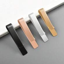 4 Colors Polished Metal Money Clip Slim Portable Cash Card Holder Lightweight Pocket Wallet Clip For Men Business Travel Daily Use - 16A-02475-8 - View 3