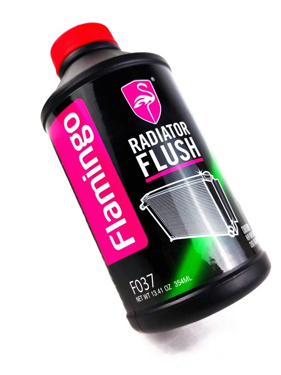 Flamingo F037 Radiator Cleaner And Descaler (354ml) - Automotive Cooling System Additive - A - View 1