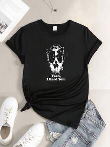 Women Outdoor Tees & Tanks - Black - View 2