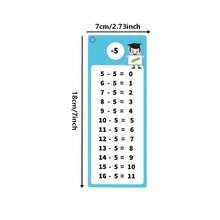 15 Addition, Subtraction, Multiplication And Division Math Flash Cards, All Facts And Games, School Supplies, Classroom Learning Aid, Back To School Learning Materials - Multicolor - View 2