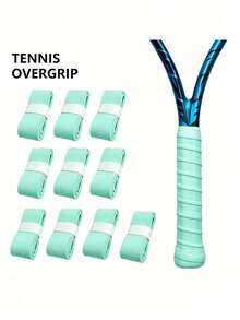 3/5/10pcs Super Comp Racquet Tennis Grip Tape, Anti-Slip Wear-Resistant Absorbent Overgrip, Outdoor Training Replacement Grip, Universal Padel, Badminton, Tennis Racket Sports Accessories - Multicolor - View 20