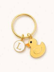 Yellow Duck Keychain, Gift For Duck Lovers, Mother's Day Keychain, Back To School Gift Gifts For Mother, Father, Graduation, And Teacher - Yellow - View 4