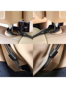 3-Layer Elastic Car Mesh Storage Bag, Car Seat Mesh, Pet Dog Isolation Net, 3-Layer Elastic Car Back Seat Mesh Storage Bag, Seat Back Mesh Bag, Pet Dog Car Isolation Net, Storage Mesh Bag - one-size - View 4