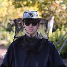 1pc Anti-Mosquito Sun Hat, Wide Brim Fishing Hat With Face And Neck Protection Mesh, Insect-Proof, Breathable Hunting Hat For Hiking, Camping, Gardening - Multicolor - View 7