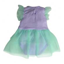 Disney Princess Tutu Printed Baby Bodysuit - Lilac Purple - View 4