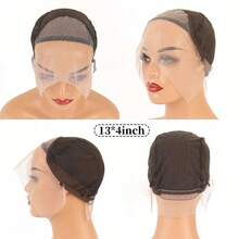 13x4 13x6 4x4 Lace Wig Cap, Adjustable Ventilating Wig Making Cap For DIY Wigs, Brown & Black Available, Halloween - View 2