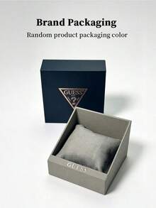 Jam Tangan Kronograf Multifungsi Berongga Dial Besar Pria GUESS, Tali Bernapas Dua Warna, Jam Tangan Fashion Jalanan dan Luar Ruangan GW0486G1 - Biru - View 8