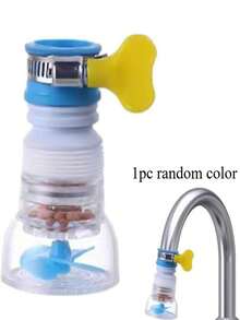 1/3pcs Adjustable Rotating Extendable Faucet Adapter | Flexible Design, Easy Installation, Durable Plastic, Kitchen & Bathroom Essential, - Multicolor - View 12
