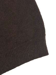Women's Bear Pattern Casual Daily Wear Knit Top - Brown - View 10