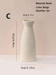 1pc/3pcs Minimalist Vase Set, Nordic INS Style Home Decor Vase, Suitable For Living Room, Bedroom, Desktop Decoration - A - View 7