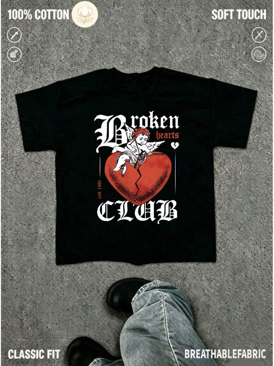 Men T-Shirts - Black - View 1