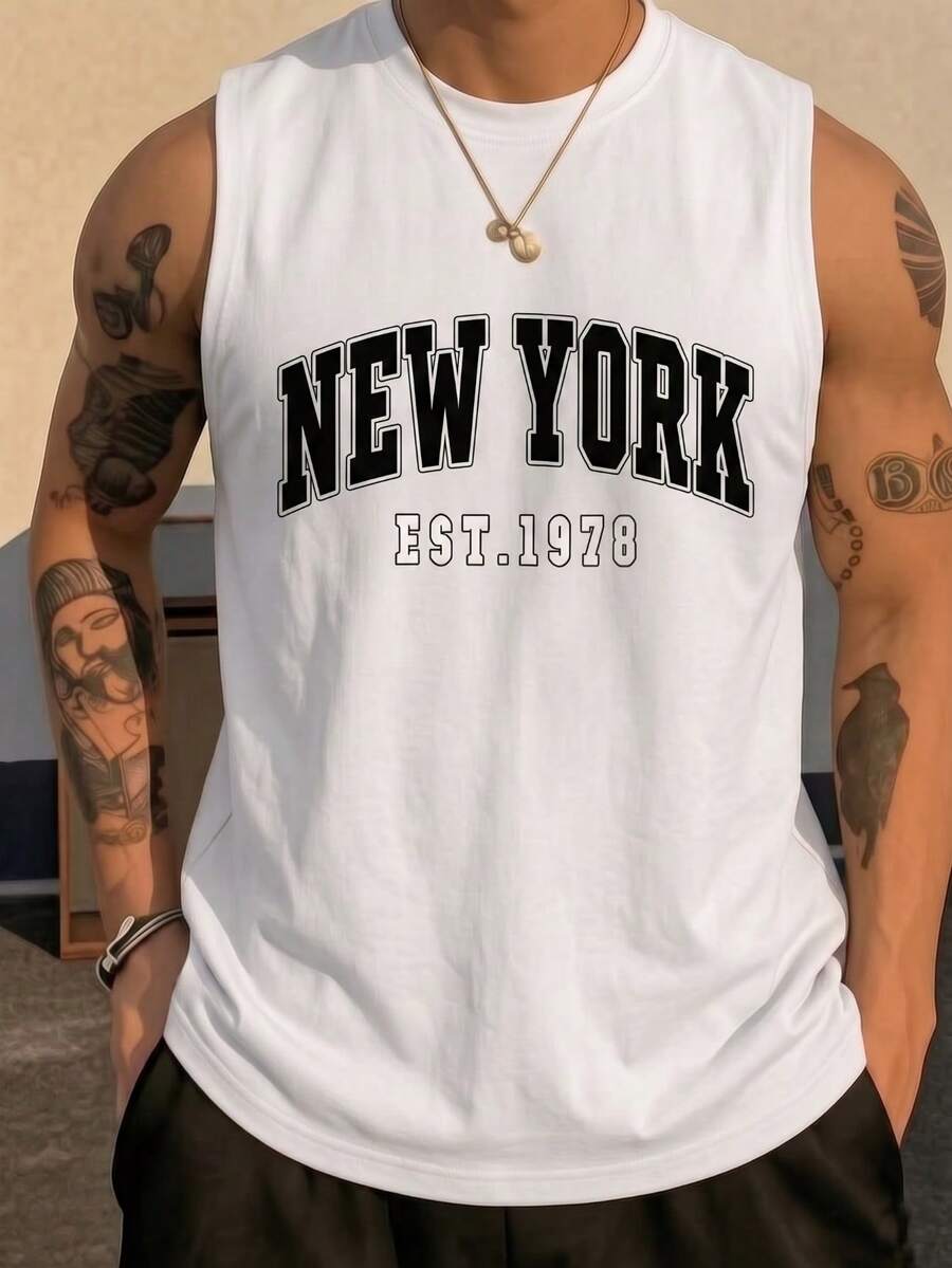 Men Tank Tops - Dusty Purple - View 1