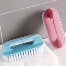 3/2/1pc Multi-Purpose Handheld Cleaning Brush, Household Plastic Laundry Brush, Multifunctional For Washing Basin, Shoes, Drying Rack, Cleaning Brush, And Hard Bristle Board,Face,Scrubbing Board, Essential Home Cleaning Tool - Multicolor - View 11