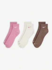 Nike Authentic 2025 New Unisex Sports Casual Short Socks 3-Pack SX6890-936 - SX6890-936 - View 2