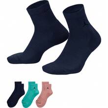 Nike Genuine JORDAN Unisex Sports Casual Short Socks 3-Pack DX9655-916 - DX9655-916 - View 7