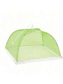 1pc White Foldable Food Cover - Fly & Insect Proof Mesh Cover, Kitchen & Outdoor Sunshade Essential, Pop-Up Mesh Design, Suitable For Parties, Picnics And BBQ; Reusable And Easy To Fold, Helps You Say Goodbye To Kitchen Fruit Flies And Flying Insects - Multicolor - View 16