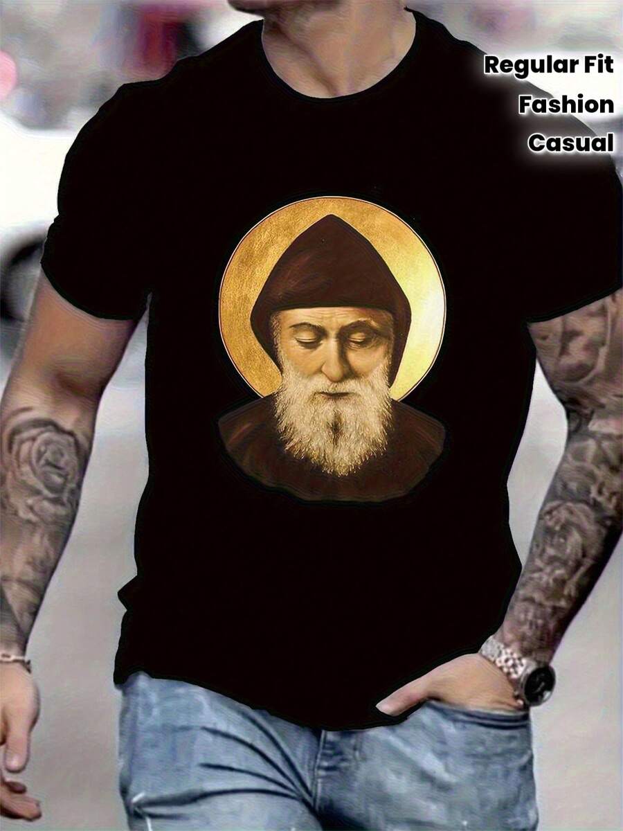 Camisetas de hombre - Negro - Ver 1