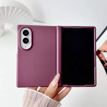 1 Set, Warna Solid dengan Pilihan Multi-Warna, Tekstur Cat Metalik, Perlindungan Engsel Terintegrasi, Pas Ramping, Tidak Mengganggu Lipatan, Bahan Cangkang Keras PC, Gaya Cakupan Penuh Dua Bagian, Casing Ponsel Layar Lipat, Pelindung Bingkai Depan Terintegrasi, Kompatibel dengan Galaxy Z Fold8, Gaya Bisnis Minimalis, Gaya, Unisex, Cocok untuk Pelajar dan Komuter, Casing Warna Solid Matte Premium, Penggunaan Sehari-hari - MultiWarna - View 16