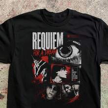 Men T-Shirts - 黑色 - 查看 5