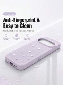 VOUVI Casing Ponsel Lembut Anti Guncangan Populer yang Kompatibel dengan Google Pixel 10 9 8 7 6 Pro XL dengan Lapisan Mikrofiber, Kompatibel dengan 8a 7a 6a, Casing Warna Solid Antik, Pelindung Ponsel Tahan Ledakan - Hitam - View 7