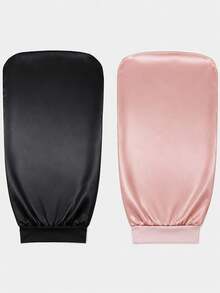 CONFLASS 2/1pc Luxury Satin Long Sleep Cap - Loose Elastic Band Sleep Hat, Large Size Long Sleep Cap To Prevent Hair Damage - Multicolor - View 12
