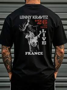 Camisetas de hombre - Negro - Ver 1