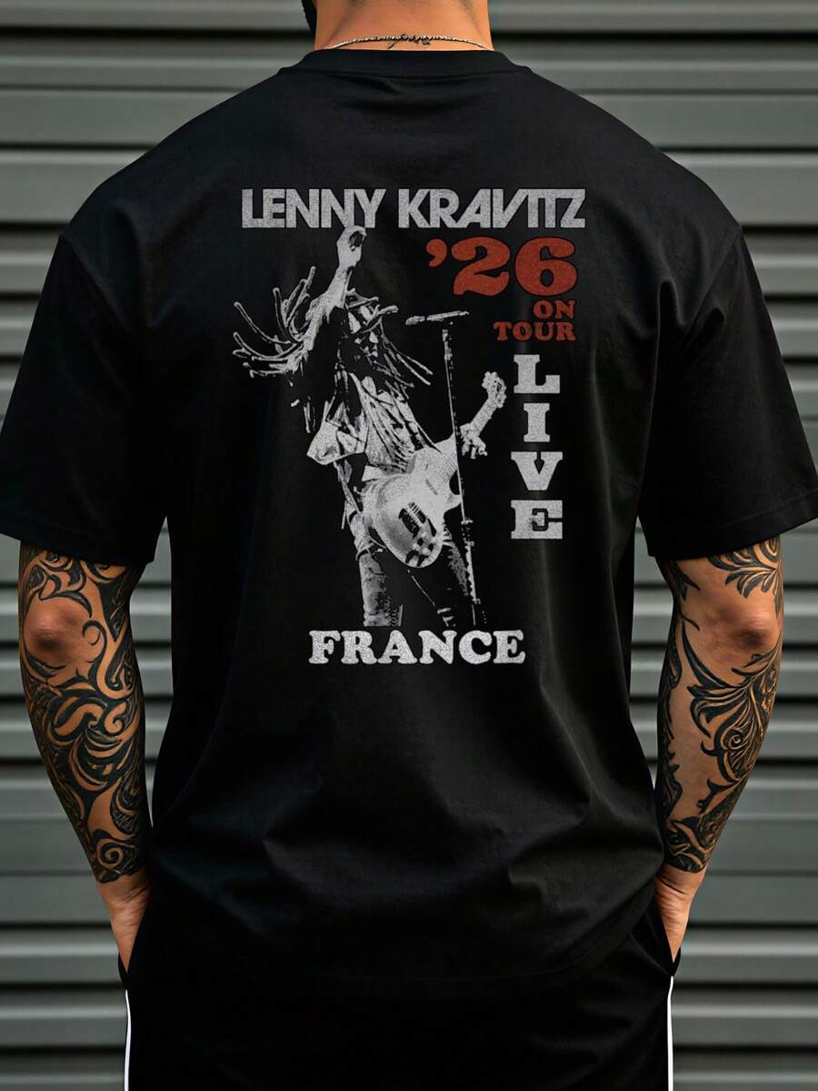 Camisetas de hombre - Negro - Ver 1