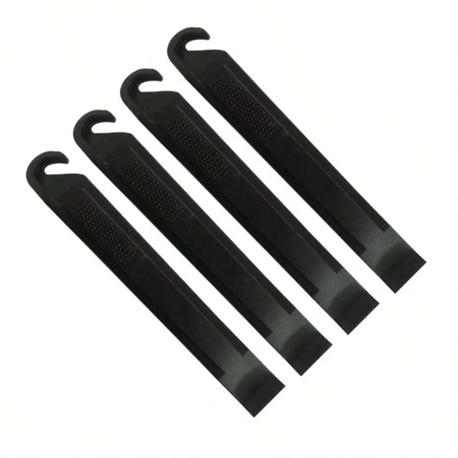 4pcs Bicycle Tire Levers, Mountain Bike Road Bike Tire Removal Tool, Portable Tire Repair Plastic Pry Bar - Multicolor - View 1