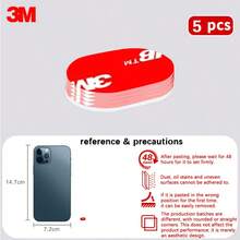 3M Double-Sided Adhesive VHB Tape - Film - Strong - Fixed - Waterproof - High Viscosity - Transparent Adhesive - Transparent - View 9