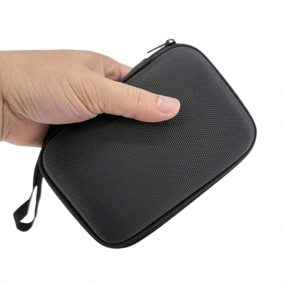 1pc Portable Electronic Travel Storage Box EVA Mini Matte Version, Suitable For Phone Charger, Data Cable And Earphone Storage - Multicolor - View 1