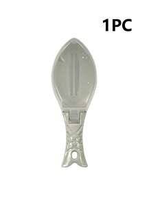 1pc Manual Fish Scale Remover With Lid, Fish Scale Scraper, Kitchen Fish Scale Peeler, Fish Scale Removal Tool, Kitchen Fish Processing Tool - View 14