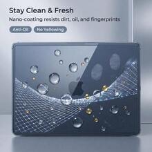 Ultra-Thin Matte Neo Protective Case, Compatible With MacBook Air 15"/13"/M5 Pro 16"/14", Semi-Transparent Matte Hard PC Protective Shell, Precise Fit Anti-Scratch Anti-Deformation, With Anti-Slip Edge, Includes Hard Shell + Bow Tie Bag + Screen Film - View 11