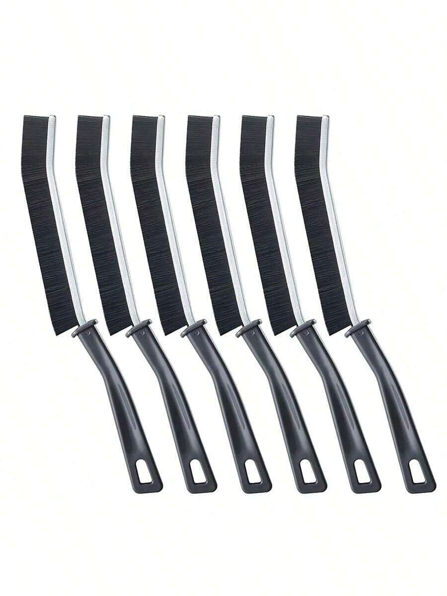 1/3/6pcs Hard Bristle Gap Cleaning Brush, Crevice Brush, Grout Brush, Suitable For Kitchen, Bathroom, Bathroom Accessories, Small Tools - Multiple Styles - View 1