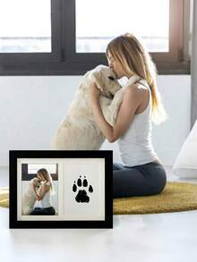 3-Color Wooden Pet Memorial Photo Frame - Exclusive Cat & Dog Photo Frame, Pet Memorial Design, Pet Loss Memorial Gift, Perfect As A Sincere Gift For People Who Have Lost Their Pets - Multicolor - View 2