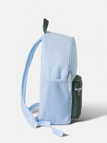 Nike Unisex NK HERITGE BCKPCK 2.0-COLRBLCK Backpack IQ3296-407 - Baby Blue - View 2
