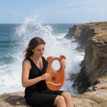 eusmeyusnt Instruments de Musique à Cordes - Couleur du bois - Voir 6