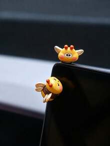 Cute Little Bee Car Dashboard Decoration (2pcs Or 4pcs Set) - Cartoon Motorcycle Style Decorative Accessories - A - View 8